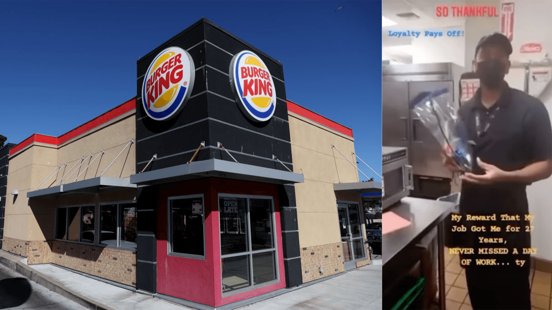 A GoFundMe Shows Gratitude With $200K After A Burger King Employee Received A Goodie Bag For Not Calling Out For 27 Years