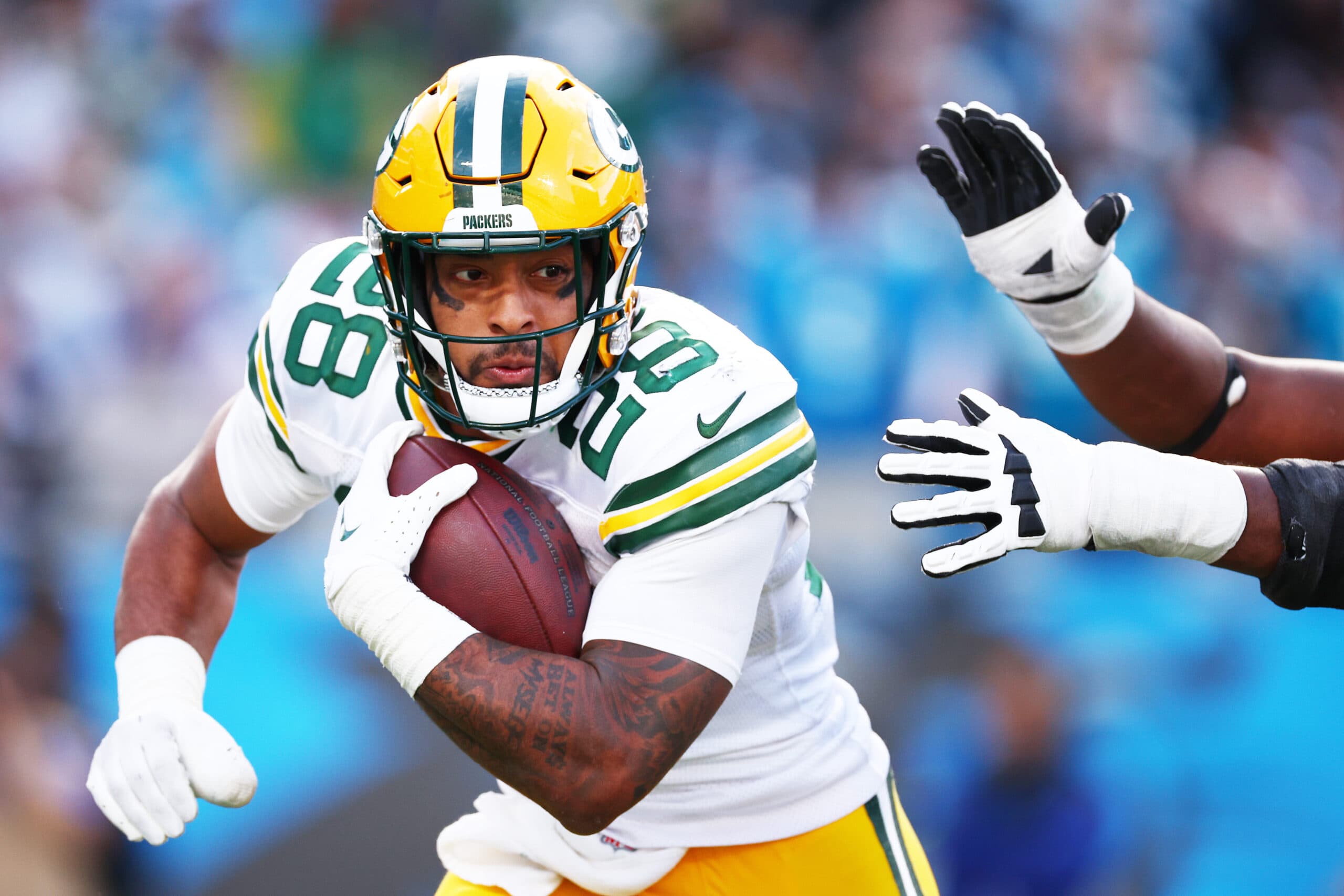 Now That He's On The Packers' Injured Reserve, What Is AJ Dillon's Net Worth In 2024? Now That He's On The Packers' Injured Reserve, What Is AJ Dillon's Net Worth In 2024?